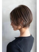 ケアリー 武蔵小杉(Carelly)&nbsp;大人かわいい前髪セシルカットココアブラウンフリンジウェーブ