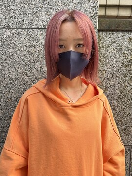 エイト プラット 渋谷2号店(EIGHT plat) ☆似合わせカット　ピンクベージュ☆4.23