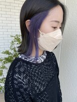 バランス(BALANCE.) インナーカラー　ブルー
