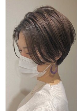 エース (ACE) ACE 横浜 前下がりショート×柔らかブラウン