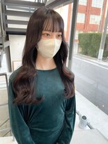 ヘアー アイス 御器所本店(HAIR ICI) 20代30代40代ブルーブラックエギョモリ韓流ロング