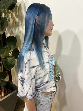 メリー オオサカ(Merly Osaka) 夏似合う！明るめのブルーカラー_summer blue_