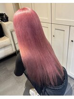 ベレーザ 渋谷(BELEZA)&nbsp;5414ベビーピンク艶髪ハイトーンカラーオンブレホワイトピンク