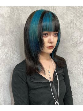 ティアム 渋谷店(Tiam shibuya) イメチェン/レッドブラウン/フルバング/似合わせカット/渋谷駅