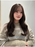 レイヤーカット/シースルーバング/大人巻き