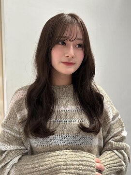 ノイカーム(noi Calm) レイヤーカット/シースルーバング/大人巻き