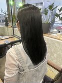 ナチュラルストレート×ロング