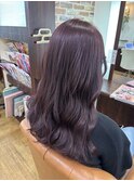 ブリーチなしピンクパープル