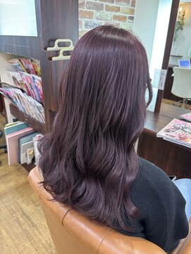 スタッド 松戸(stud. Men‘s) ブリーチなしピンクパープル