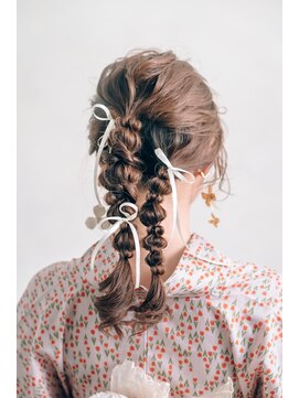 ヘアメイクアンドセットサロン リッコ(Hair make&set salon Ricco) 編み下ろし