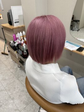 シカ 神戸三宮元町店(Cica) ピンク ハイトーン ブリーチ ケアブリーチ