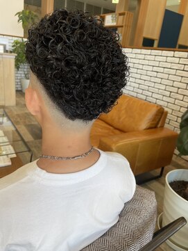 ノート ヘアーサロン(NOTE HAIR SALON) 宮城リョータパーマ×フェード