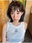 黒髪レイヤーbob