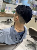 ツーブロックショート