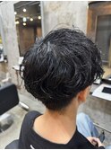 シャドウパーマニュアンスパーマ波巻きスパイラルパーマ