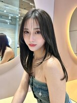 グロー オオミヤ アネックス 大宮(GLROW OMIYA ANNEX)&nbsp;フェミニンロング×韓国顔周りレイヤーカット髪質改善[大宮]