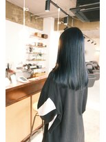 ベストバイ(BEST BUY) 《BEST BUY 》ブルーブラック　アンブレラカラー