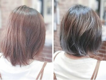 アーノ(A-no)の写真/美容師と理容師のWライセンスを持つ実力派スタイリストが担当！再現性の高いカット技術が大好評◎