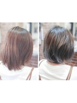 美容師と理容師のWライセンスを持つ実力派スタイリストが担当！再現性の高いカット技術が大好評◎
