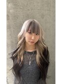 ホワイト×ブラウン