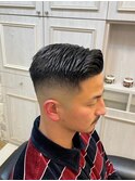 スパイキーショート/スペインカール<理容室>[メンズ/床屋/神田]