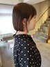 女性のツヤ髪コース(カット、シャンプー、オージュアトリートメント)￥10230