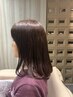 カット＋カラー＋ハイケラチントリートメント（白髪染めは＋￥1100）￥17600