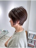大人ショートボブ