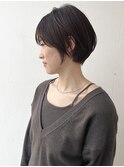 ミルクティーベージュカラーショート