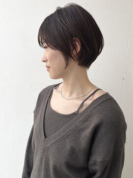 ジュエ ヘアー デザイン(Jue hair design) ミルクティーベージュカラーショート