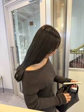 アム(amu) オリーブカラー/オリーブベージュ/オリーブグレージュ/暗髪