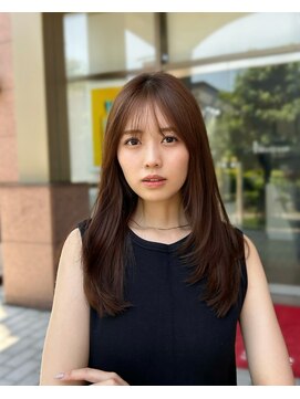 コムマティス 恵比寿ガーデンプレイス(Comme Matisse) @matisse_yuto.レイヤーカット/くびれヘア/グレージュ