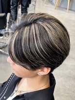 フィフスパーク(fifth PARK)&nbsp;渋谷メンズハイライトカラーメッシュカラーフェザーショート