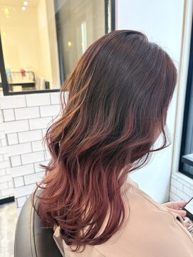 サロンドミルク 溝の口店(salon de MiLK) ピンクグラデーション