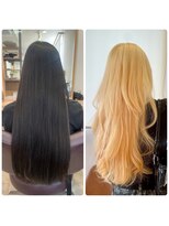 スープル オザキヤマ(SOUPLE.ozakiyama)&nbsp;抜きっぱなしブリーチ