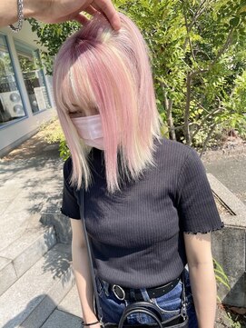 テクライズ 豊橋店(TECHRISE) ブリーチ/ハイトーン/豊橋/髪質改善/ピンク