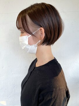 シオン(shion) ショートおくれ毛前髪カット_ba370032