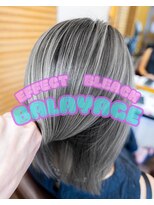 ヘアーメイク ダンス(hair make DANCE) 切れ毛・ムラ直しからここまで復活！ 夏の透明感バレイヤージュ