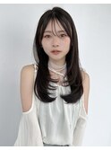 【ロングレイヤーカット】