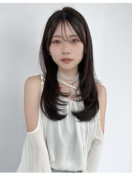 オブヘアージユウガオカ(Of HAIR Jiyugaoka) 【ロングレイヤーカット】
