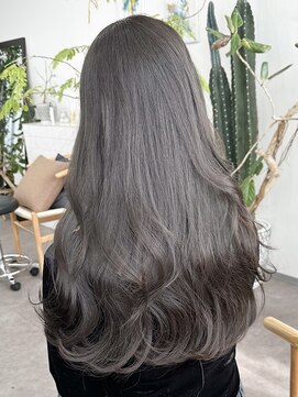 ノート(note) ☆透明感スモーキグレージュ髪質改善レイヤーカットブリーチなし