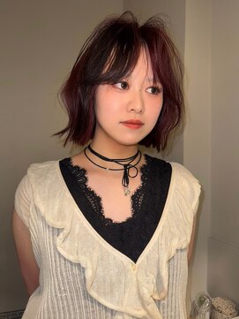 フィルムス 大阪本町(FILMS) フェイスフレーミング/デザインカラー/ブリーチ/ボブ/本町