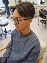 ブランシュ 南行徳店(BLANCHE)&nbsp;【BLANCHE】フェードカット/センターパート/メンズメッシュ