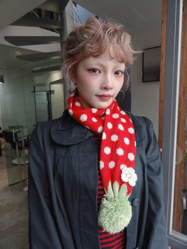 シキ 渋谷(siki) ハイトーン/レイヤーカット/デザインカラー/ ヘアセット