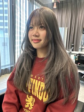 ジュエム(jouerm) レイヤーカット/ハイトーン/顔周り/外苑前美容室/