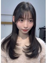 レイラバイアフロート 吉祥寺(Lila by afloat)&nbsp;レイヤーカット／顔まわりレイヤー／くびれミディアムレイヤー