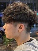 MEN’S HAIR/波巻ツイストスパイラル/フェザーパーマ/錦糸町