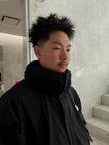 ヴァンシィー(VANCY)&nbsp;フェザーショート×ニュアンスパーマ【仙台】