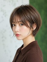 ユニット 蕨西口店(UNIT)&nbsp;ショートボブ髪型20代30代40代50代前髪あり前髪なし面長丸顔蕨