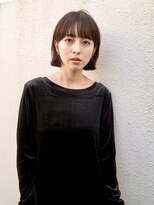 ソーイ ヘアー 平尾(soi hair)&nbsp;ワイドバングボブ【平尾美容室】